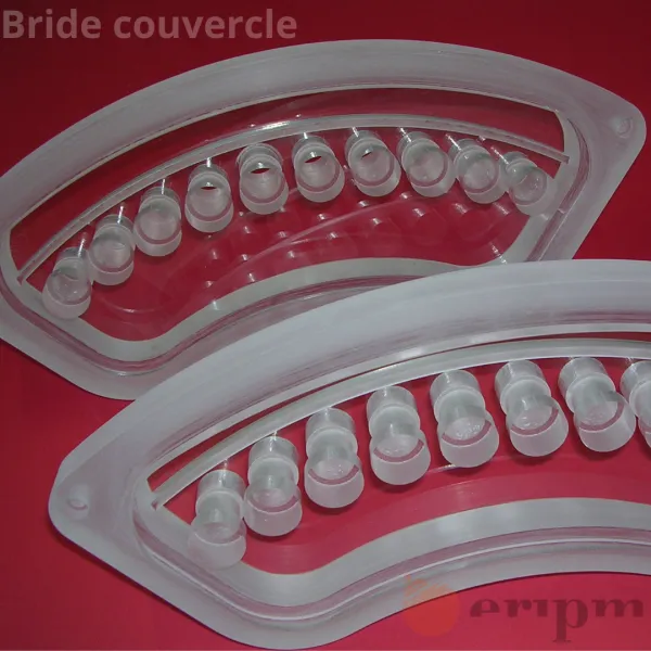 Bride couvercle PMMA
